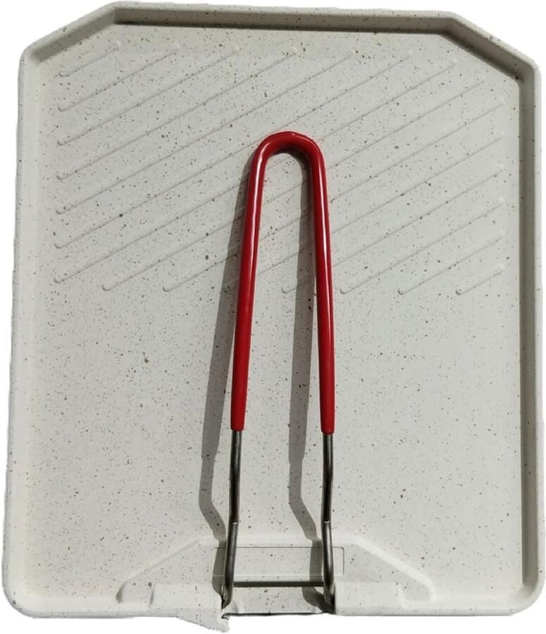 Koekenpan Grill Buiten Koken Antiaanbaklaag 19 x 38 cm Zwart