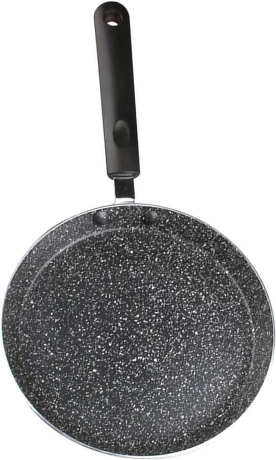 Koekenpan Grillpan Koekenpan Eieren Bakken Maifansteen Anti-aanbaklaag 37x20x2cm Zwart