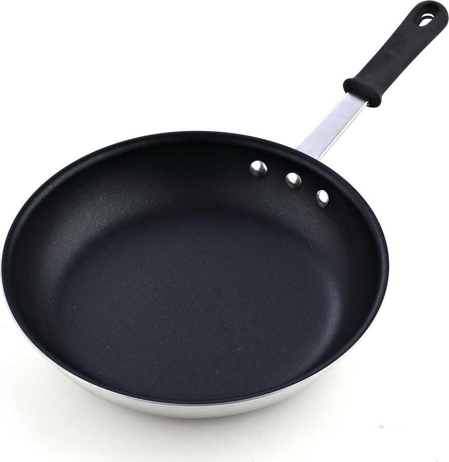 Koekenpan Grillpan Lekker Koken Antiaanbaklaag 20 cm Metallic