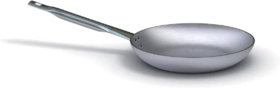 Koekenpan Grote pan Professioneel koken Gelijkmatige warmteverdeling 40 cm Aluminium