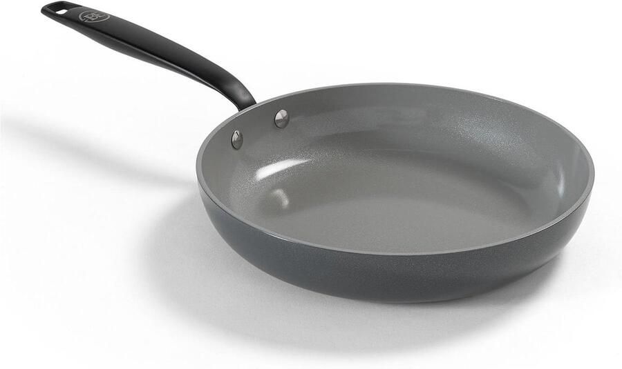Koekenpan PFAS-vrij Veelzijdig Koken Keramische Antiaanbaklaag Ø 20 cm Grijs
