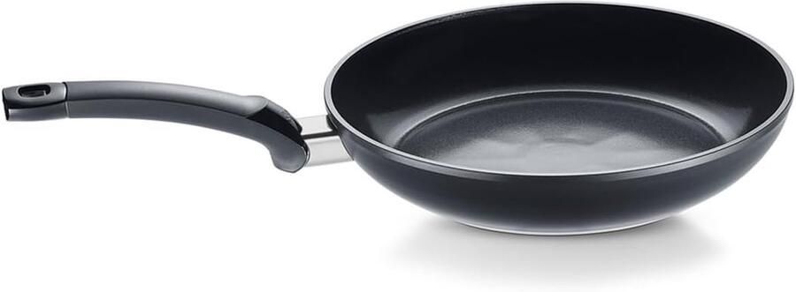 Koekenpan Keramisch Steelpan Koekenpan Gezond Bakken Keramische Antiaanbaklaag 28 cm Zwart