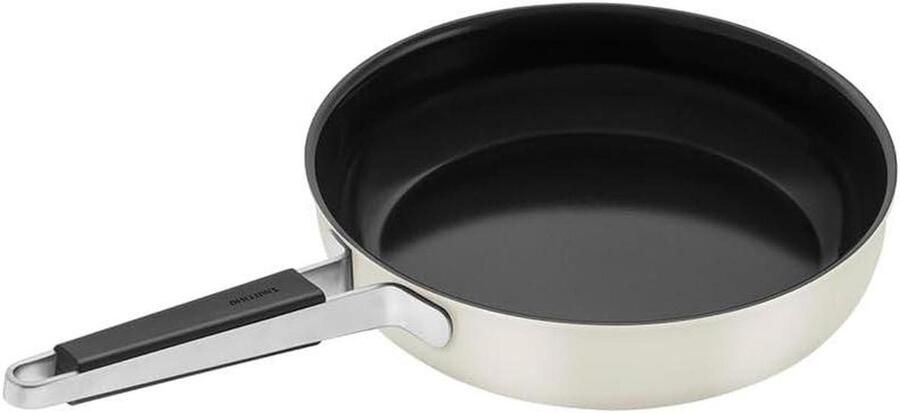 Koekenpan Keramische Coating Koekenpan Non-stick Bakken en Braden CeraForce Zwart Anti-aanbaklaag