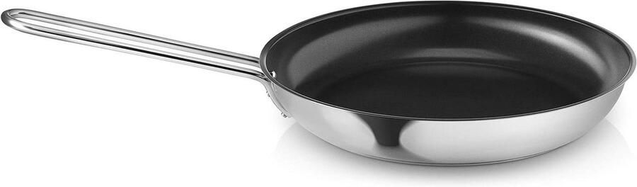 Koekenpan Keramische pan Vlees braden Hittebestendige coating 30 cm Roestvrij staal