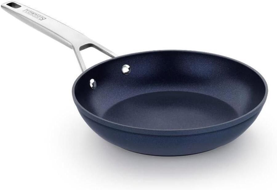 Koekenpan Keukenpan Bakpan Dagelijks Koken Diamant Coating 18 cm Zwart