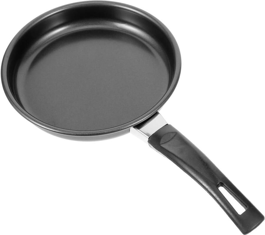 Koekenpan klein Ontbijt Bakken Anti-aanbaklaag 16.7 cm Zwart
