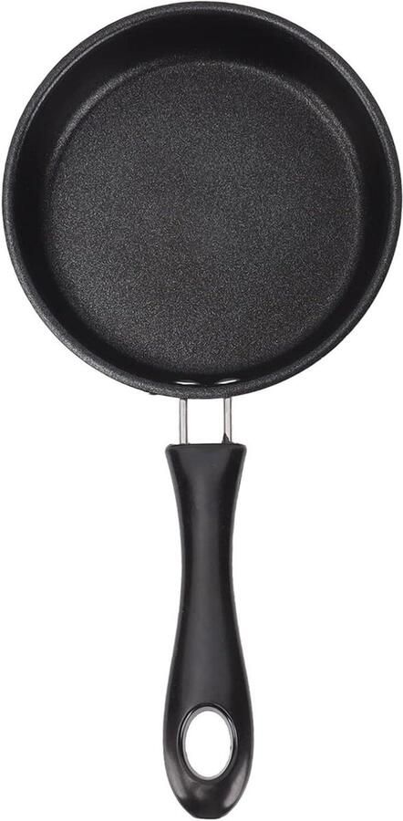 Koekenpan Kleine Pan Omeletpan Steakpan Gezond Koken Antiaanbaklaag 12 cm Zilver