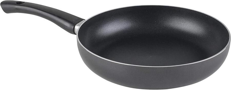 Koekenpan Koekepan Aluminium Inductie Koken PFOA-vrij Non-stick 16 cm Zwart