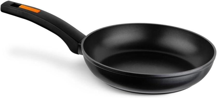 Koekenpan Koekepan Aluminium Koken op Inductie Gesmeed Aluminium 26 cm Zwart