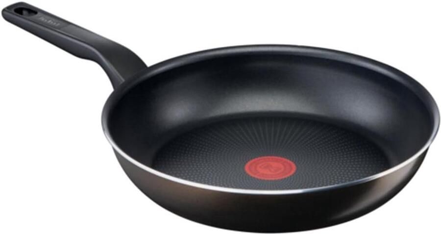 Koekenpan Koekepan Bakpan Dagelijks Koken Temperatuurregeling 24 cm Zwart