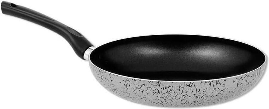 Koekenpan Koekepan Bakpan Eten Bereiden Antiaanbaklaag 18 cm Zilver