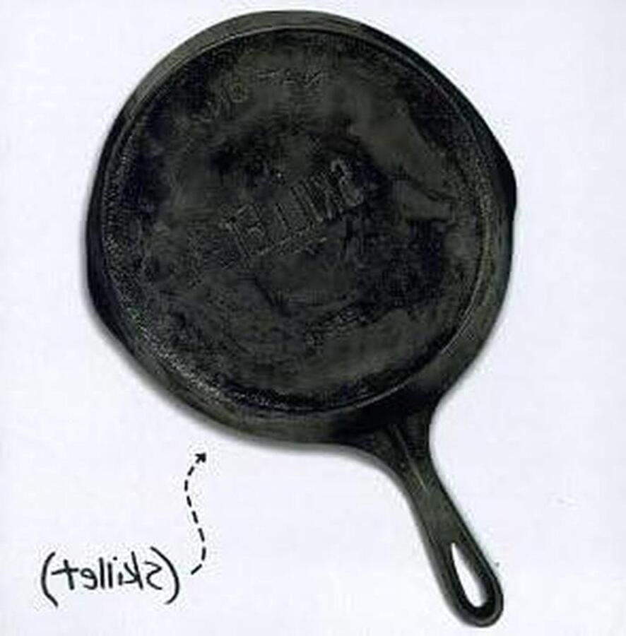 Koekenpan Koekepan Bakpan Eten Bereiden Compact Formaat 14 cm Zilver