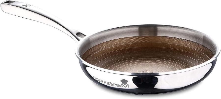Koekenpan Koekepan Bakpan Lekker Koken Antiaanbaklaag 20 cm Zwart