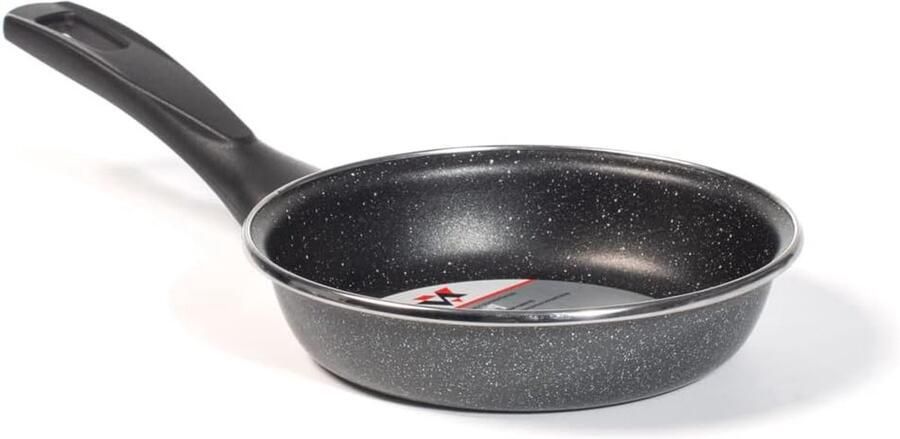 Koekenpan Koekepan Braadpan Koken op Inductie Antiaanbaklaag Ø 18 cm Grijs