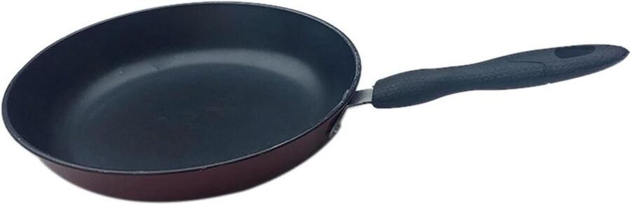 Koekenpan Koekepan Grillpan Ontbijt Bereiden Platte Bodem 1.00 Stuks Zwart