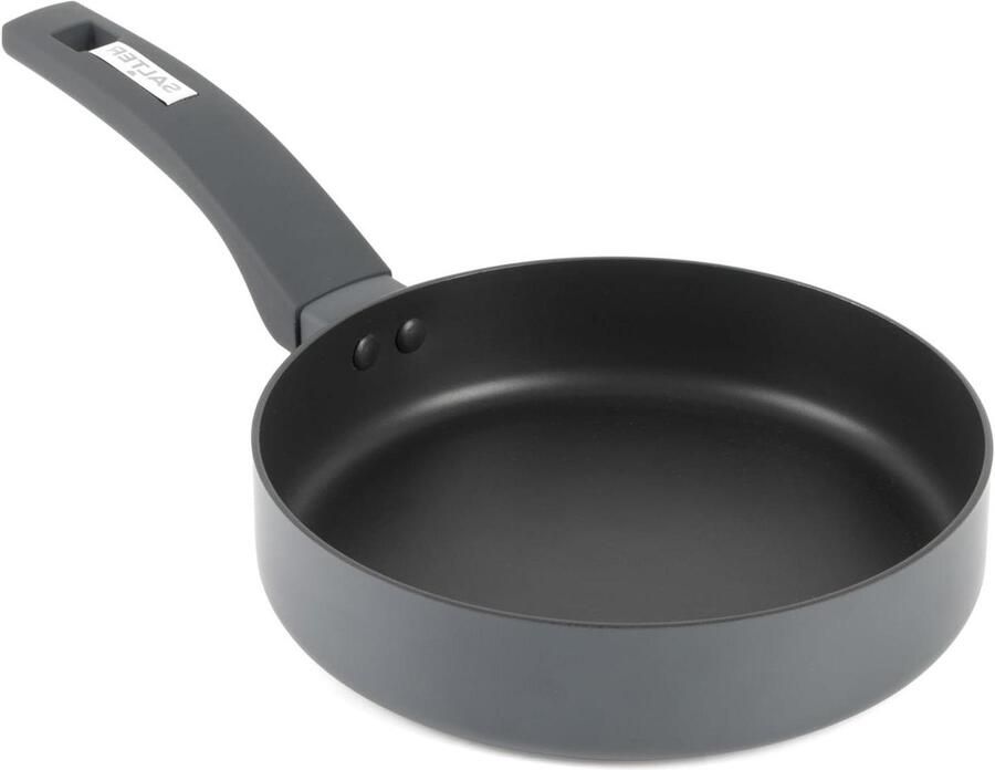 Koekenpan Koekepan Pannetje Dagelijks Koken Gerecycled Aluminium 20 cm Grijs