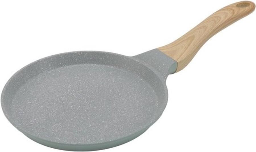 Koekenpan Koekjespan Grillpan Ontbijt Bereiden Antiaanbaklaag 28 cm Groen