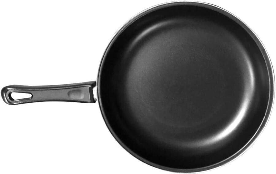 Koekenpan Koekjespan Omeletpan Ontbijt Maken Antiaanbaklaag Gietijzer 25 cm Zwart