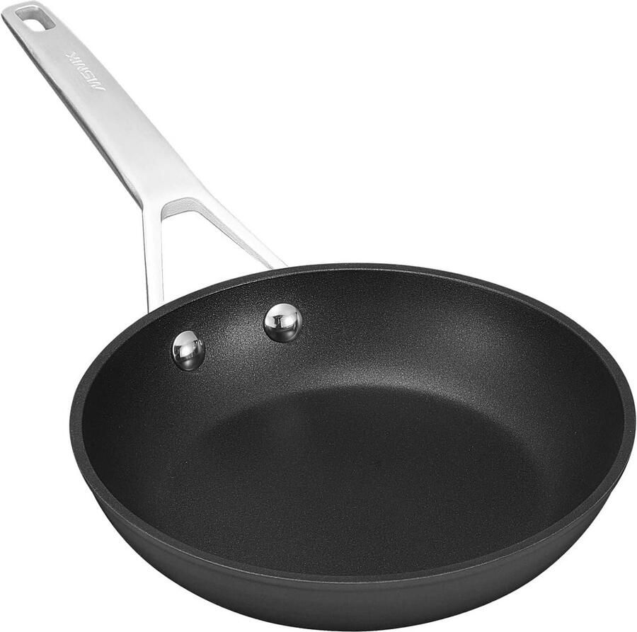 Koekenpan Koken aanrecht Hittebestendig handvat 24 cm Zwart