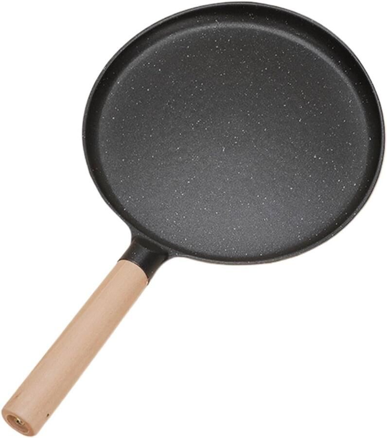 Koekenpan Koken Antiaanbaklaag 24 cm Zwart