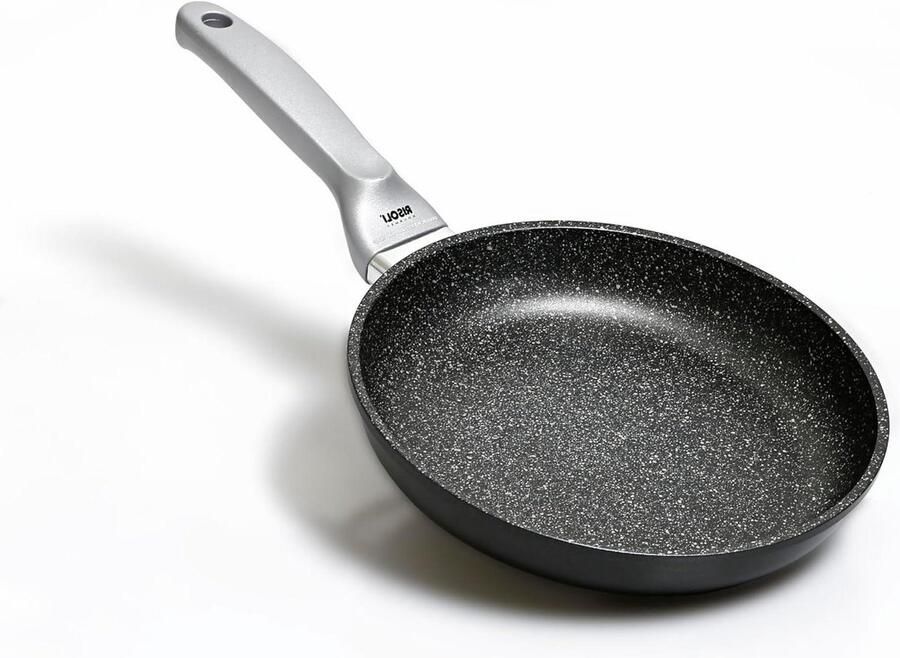 Koekenpan Koken en bakken Hoge dikte 24 cm Grijs