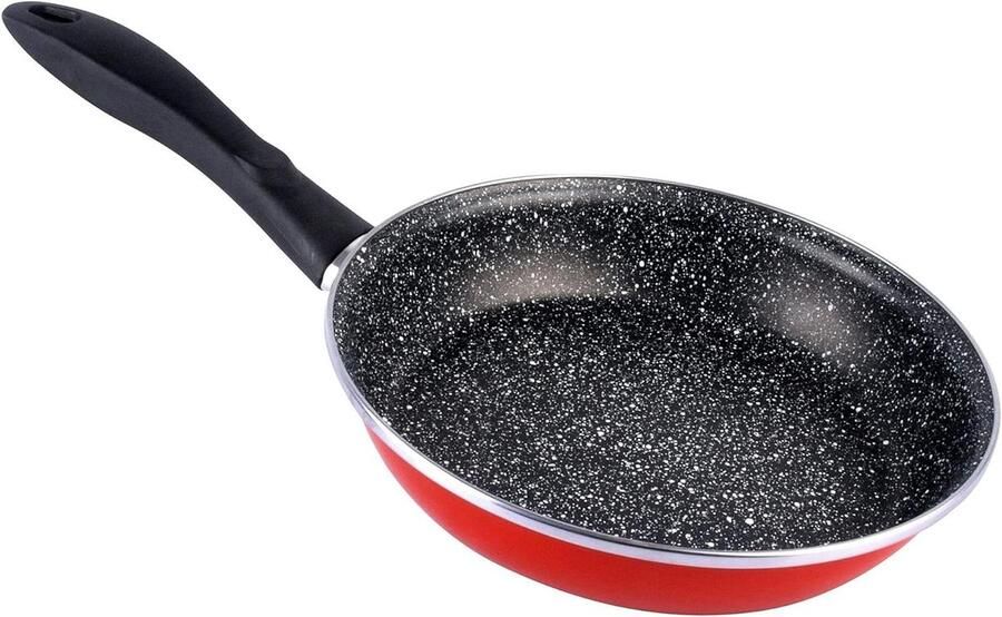 Koekenpan Koken Geëmailleerd staal 30 cm Rood