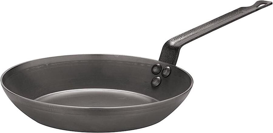 Koekenpan Koken Gietijzer Materiaal 20 cm Zilver