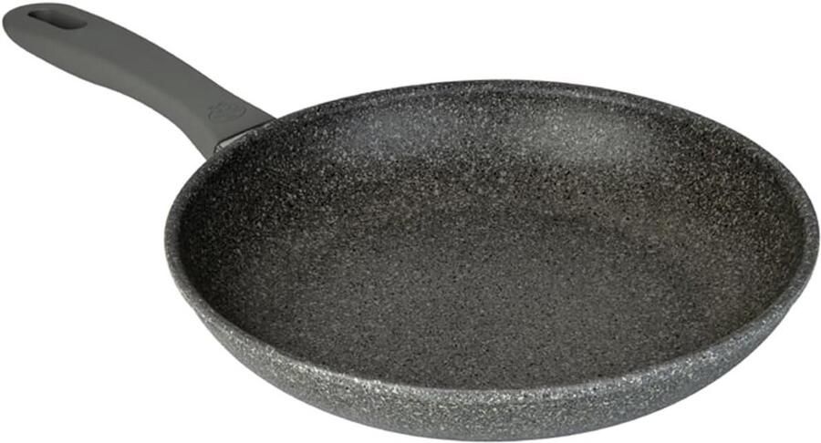 Koekenpan Koken Koudgesmeed Aluminium Ø 24 cm Zwart