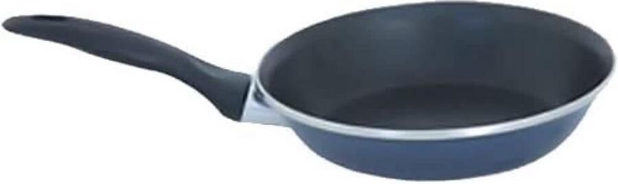 Koekenpan Koken op inductie 100% anti-aanbaklaag 30 cm Zwart