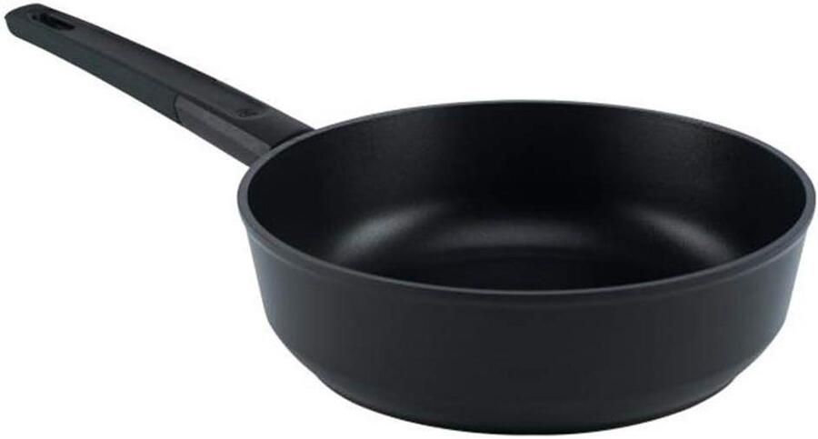 Koekenpan Koken op inductie Ovenbestendig 4 liter Zwart