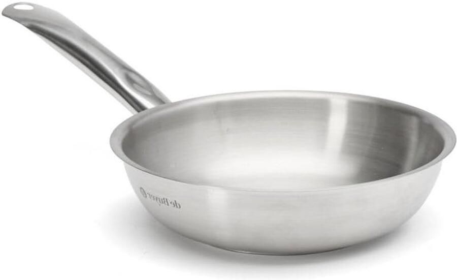 Koekenpan Koken Roestvrij staal 20 cm Zilver