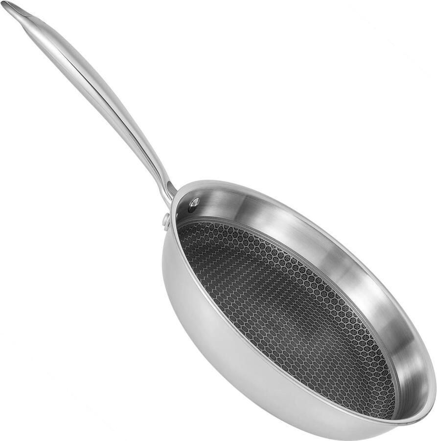 Koekenpan Koken Tri-Ply Systeem 24 cm Zilver