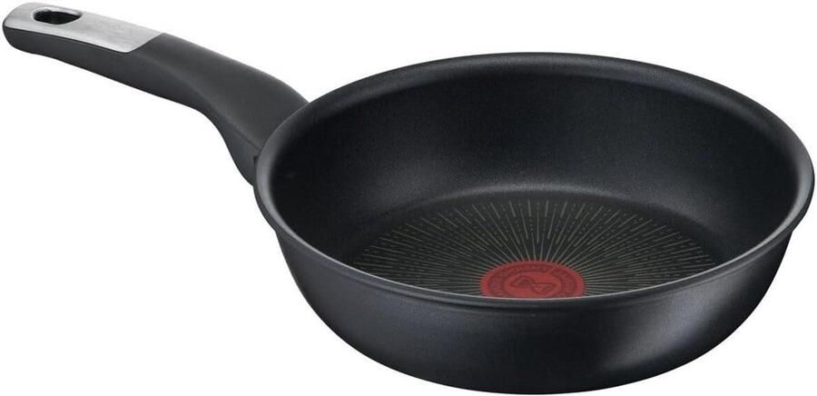 Koekenpan Koken voor iedereen Anti-aanbaklaag Ø 20 cm Zwart