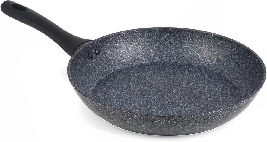 Koekenpan Koop pan Dagelijks koken Ultra antiaanbaklaag 30 cm Zilver