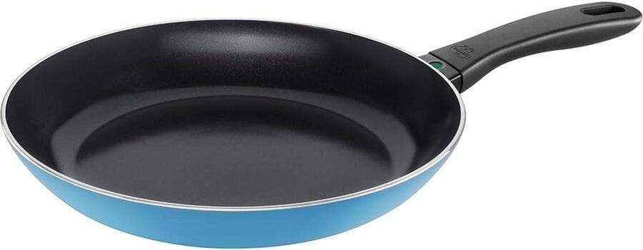Koekenpan Koop pan Koken van gerechten Keramische antiaanbaklaag 28 cm Blauw