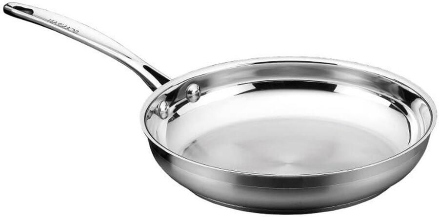 Koekenpan Koop pan Lekker koken Energiezuinig 24 cm Zilver