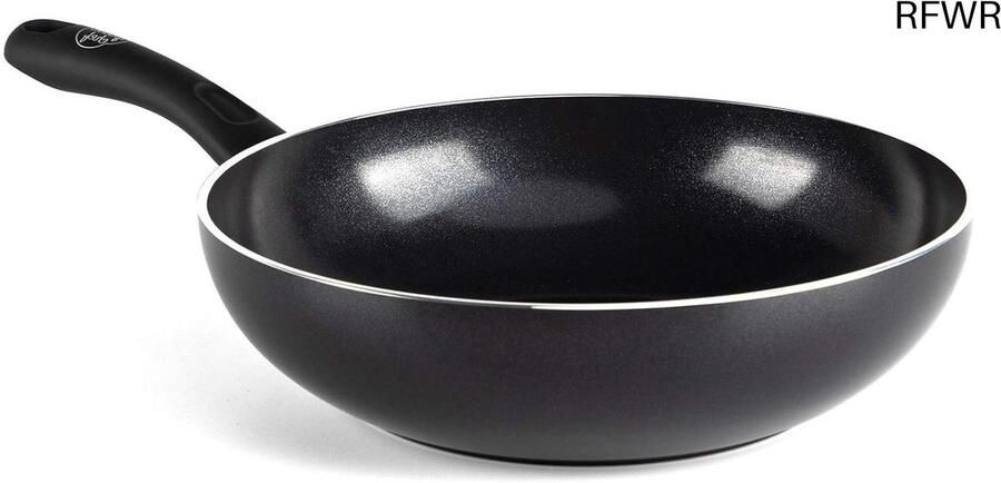 Koekenpan Koop Pan Lekker Koken Gelijkmatige Warmte 28 cm Zwart