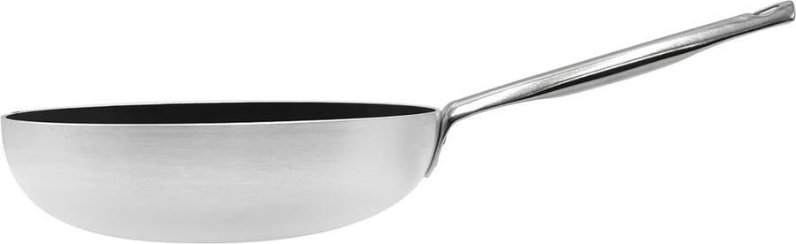 Koekenpan Koopgerei Delicaat koken Pure aluminium 20 cm Grijs