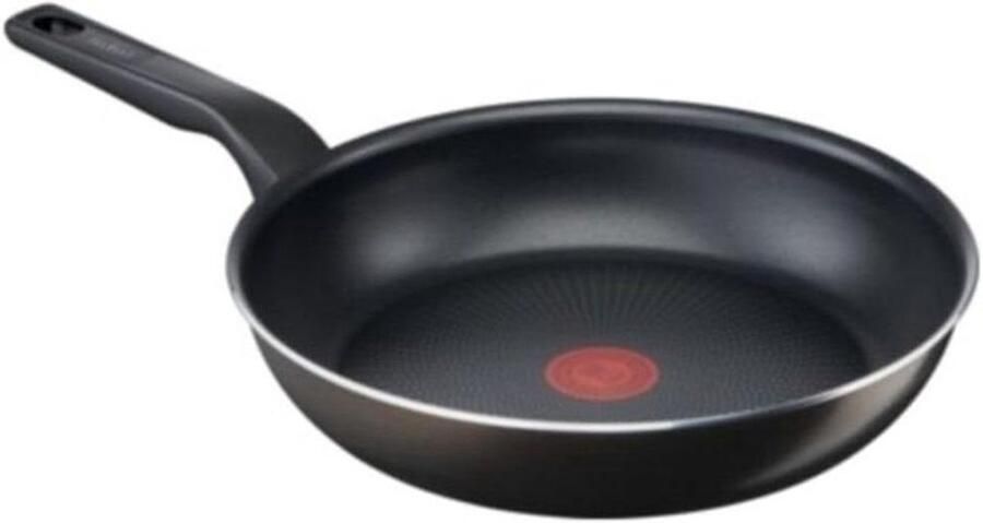 Koekenpan Koopgerei Grote porties koken Sterke antiaanbaklaag 26 cm Zwart