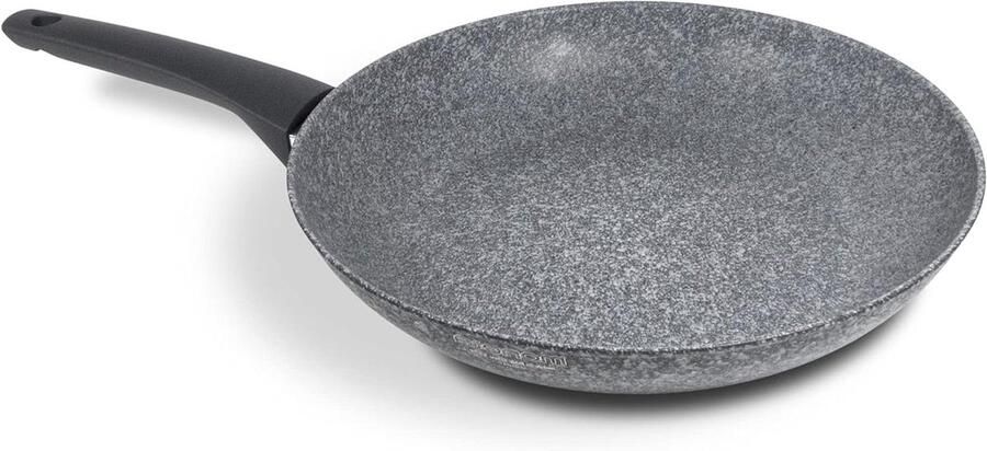 Koekenpan met antiaanbaklaag Gezond Koken Versterkt met mineralen 26 cm Grijs