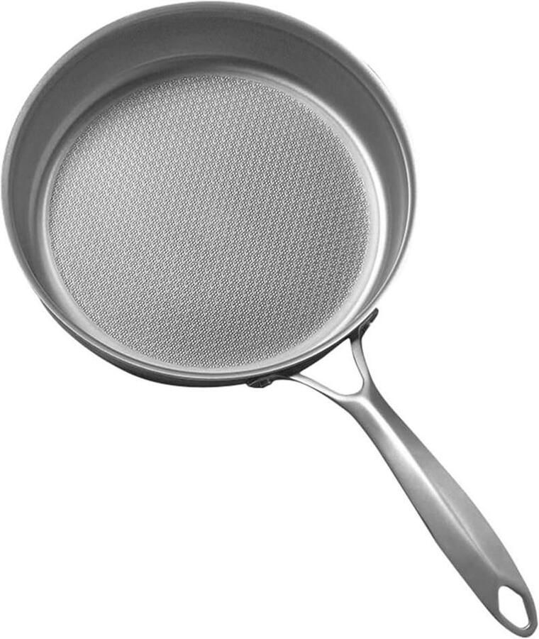 Koekenpan Koopgerei Steak Bakken Snelle Warmtegeleiding 24cm Zwart
