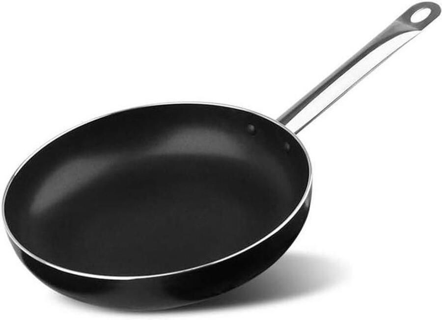 Koekenpan Lekker Koken Energiezuinige Thermobasis Ø 24 cm Zwart