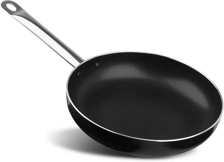 Koekenpan Lekker Koken Energiezuinige Thermobasis 32 cm Zwart