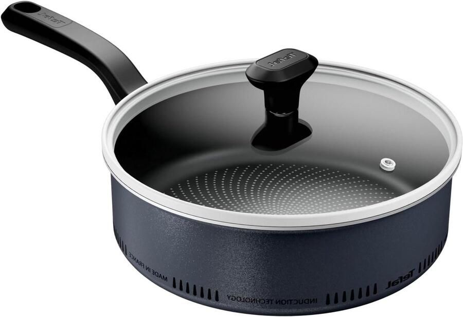 Koekenpan Lichtgewicht Snel Eten Bereiden Lichtgewicht Inductie Pan 24 cm Grijs