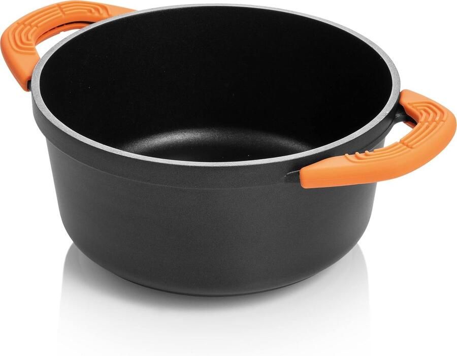 Koekenpan met Afneembare Handgreep Koekenpan Koken en Bakken Antiaanbaklaag Ø 20 cm Zwart
