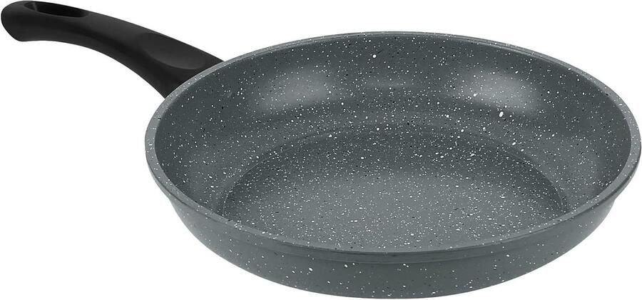 Koekenpan met anti-aanbaklaag Dagelijks koken Forged carbon staal 24 cm Marmergrijs