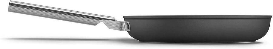 Koekenpan met anti-aanbaklaag Dagelijks koken Gepatenteerde bodem warmteverdeling 28 cm Zwart