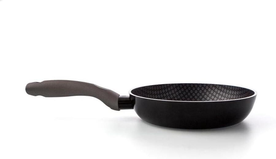 Koekenpan met anti-aanbaklaag Dagelijks koken Geschikt voor alle warmtebronnen 22 cm Meerkleurig