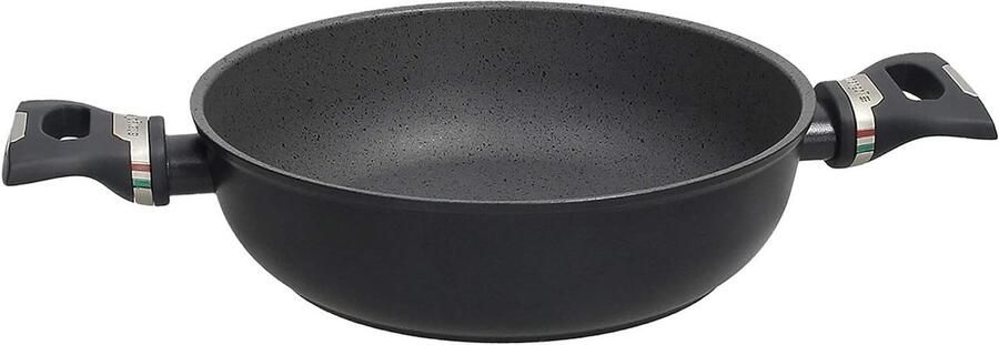 Koekenpan met anti-aanbaklaag Dagelijks koken Vaatwasserbestendig 28 cm Zwart