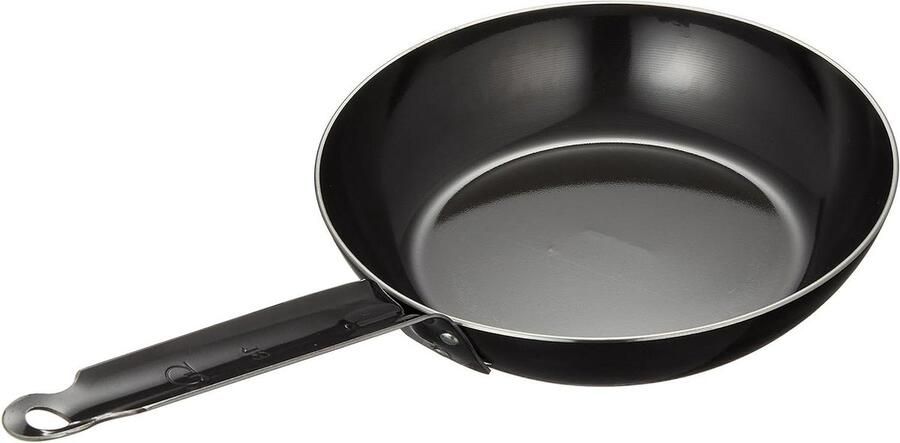 Koekenpan met anti-aanbaklaag Eten Bereiden Gietijzeren Pan 18 cm Zwart